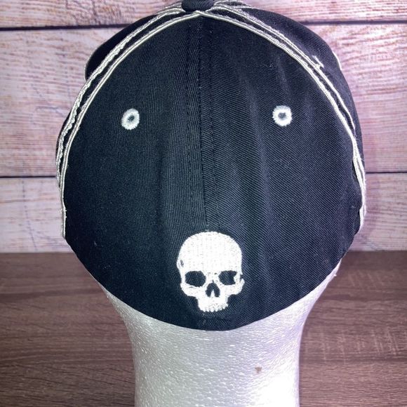 Boys Youth Skatelab Black Fitted Hat 2009 - Picture 4 of 10